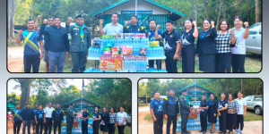 โรงเรียนละหานทรายรัชดาภิเษก ร่วมส่งกำลังใจ มอบน้ำดื่มและอาหารแห้งแก่เจ้าหน้าที่ตำรวจตระเวนชายแดน