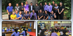 ต้อนรับคณะศึกษาดูงานจากโรงเรียนสาธิตมหาวิทยาลัยราชภัฏบุรีรัมย์ศึกษาดูงาน “สวนพฤกษศาสตร์โรงเรียน”